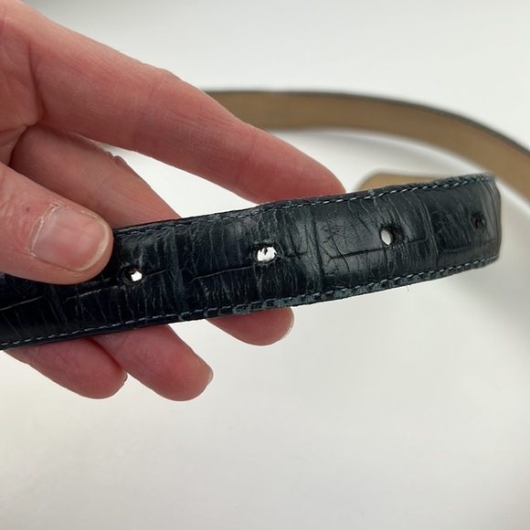 Brighton Black Leather Belt size Large - Picture 4 of 10